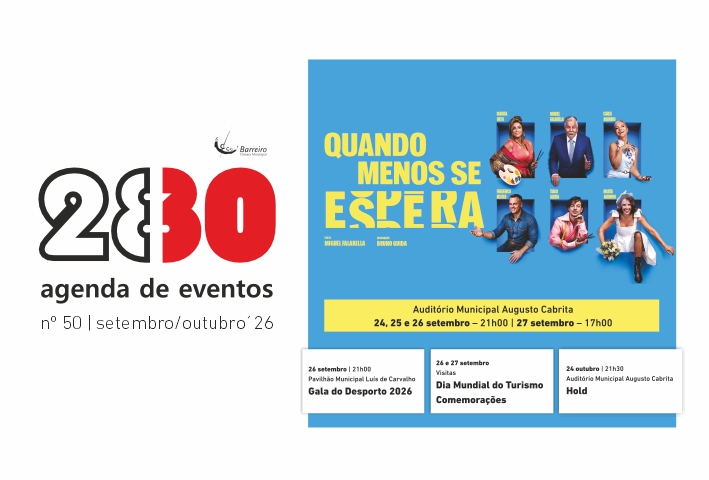 Imagem da capa da Agenda de Eventos 2830 de setembro e outubro de 2026