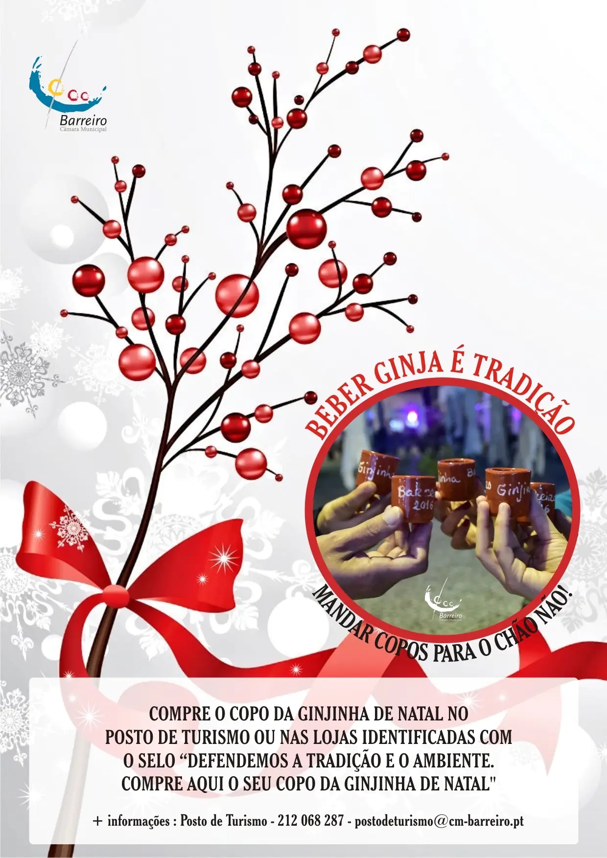 Imagem da Ginjinha de Natal 2016 | 24 de dezembro | Largo do Mercado Municipal 1º de Maio