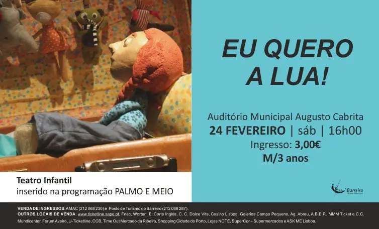 Imagem de Eu Quero a Lua! - Partículas Elementares - Teatro de Marionetas | 24 fevereiro | AMAC