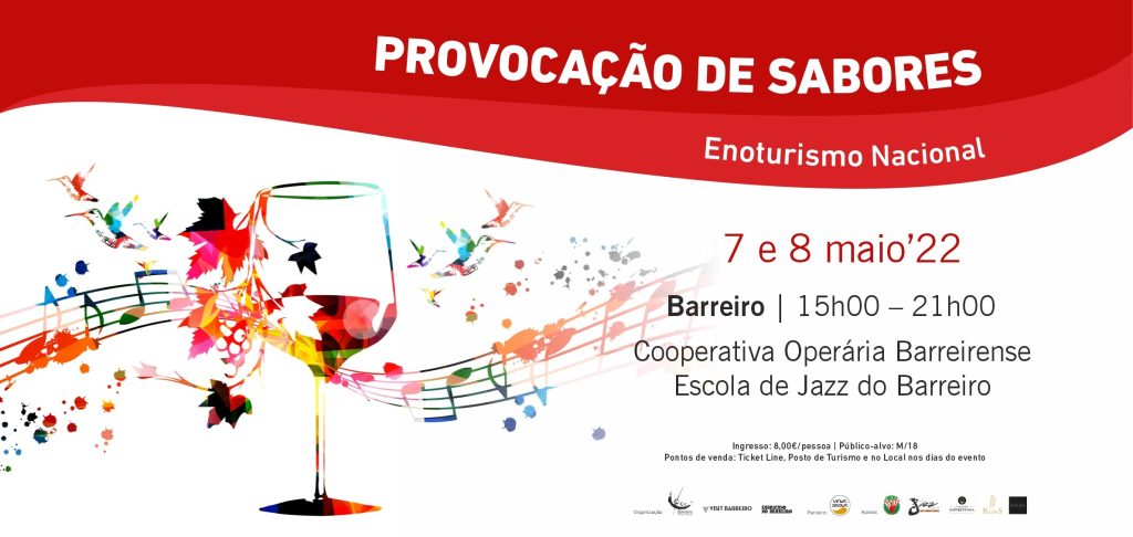 Provocação de Sabores na Escola de Jazz do Barreiro | Enoturismo Nacional