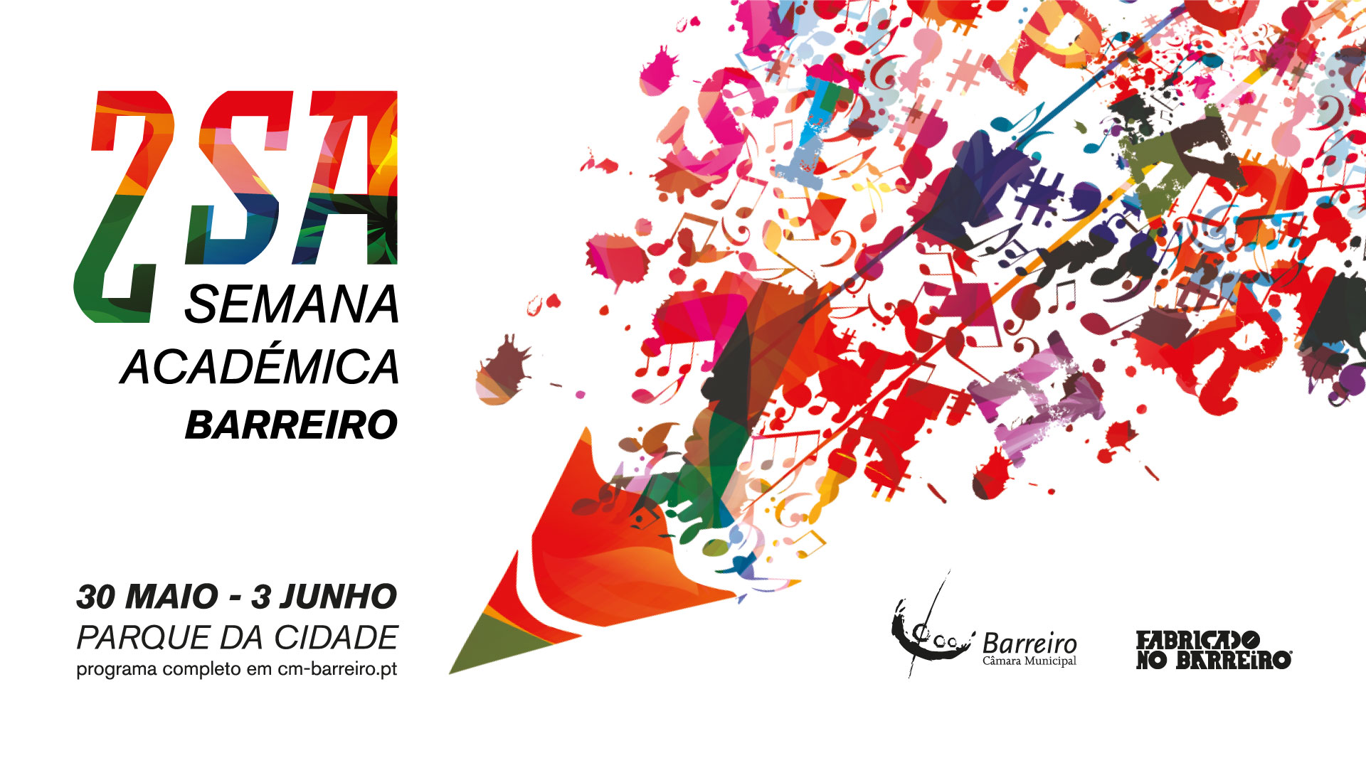 II Semana Académica no Parque da Cidade do Barreiro de 30/5 a 3/6/23