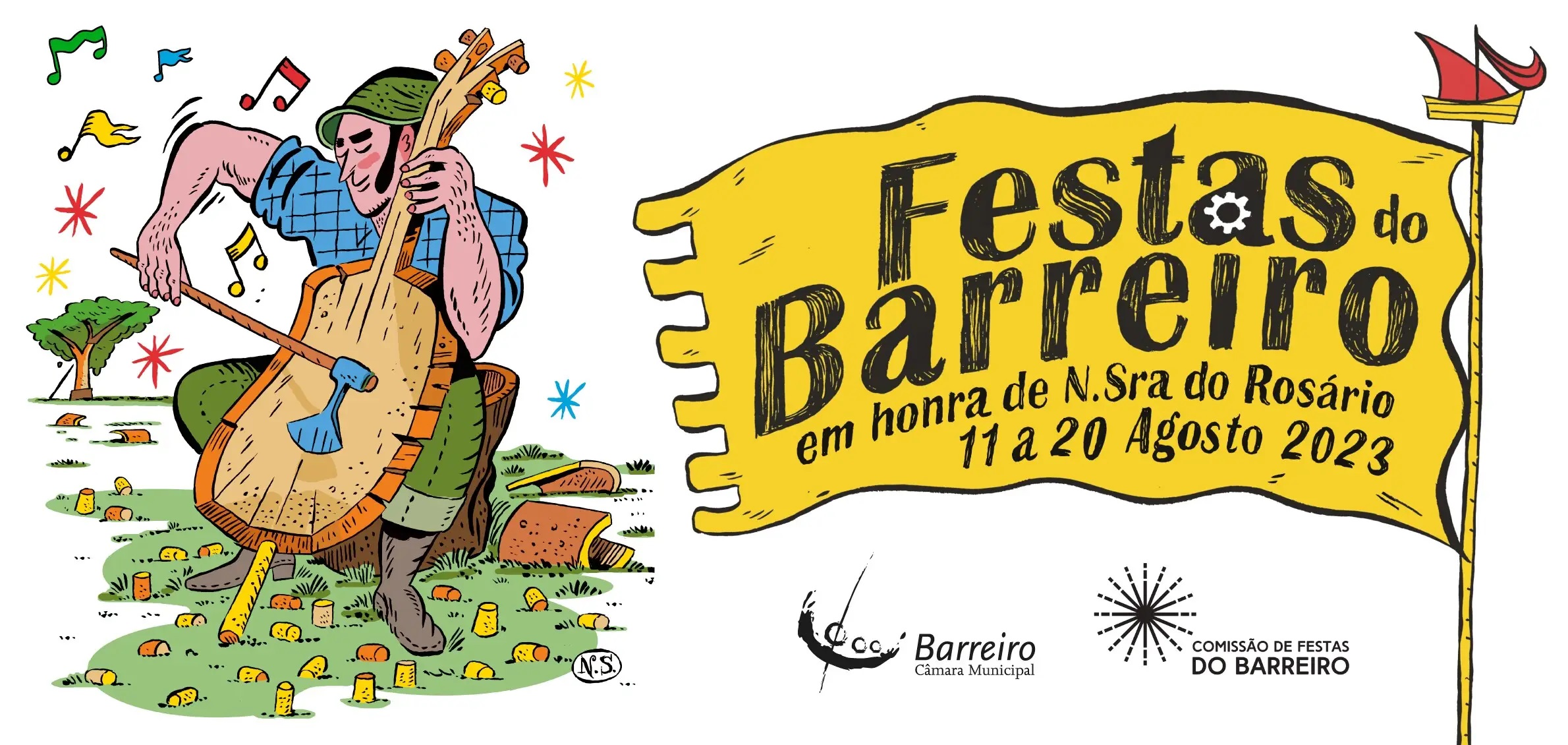 Imagem das Festas do Barreiro em honra de Nossa Senhora do Rosário 2023