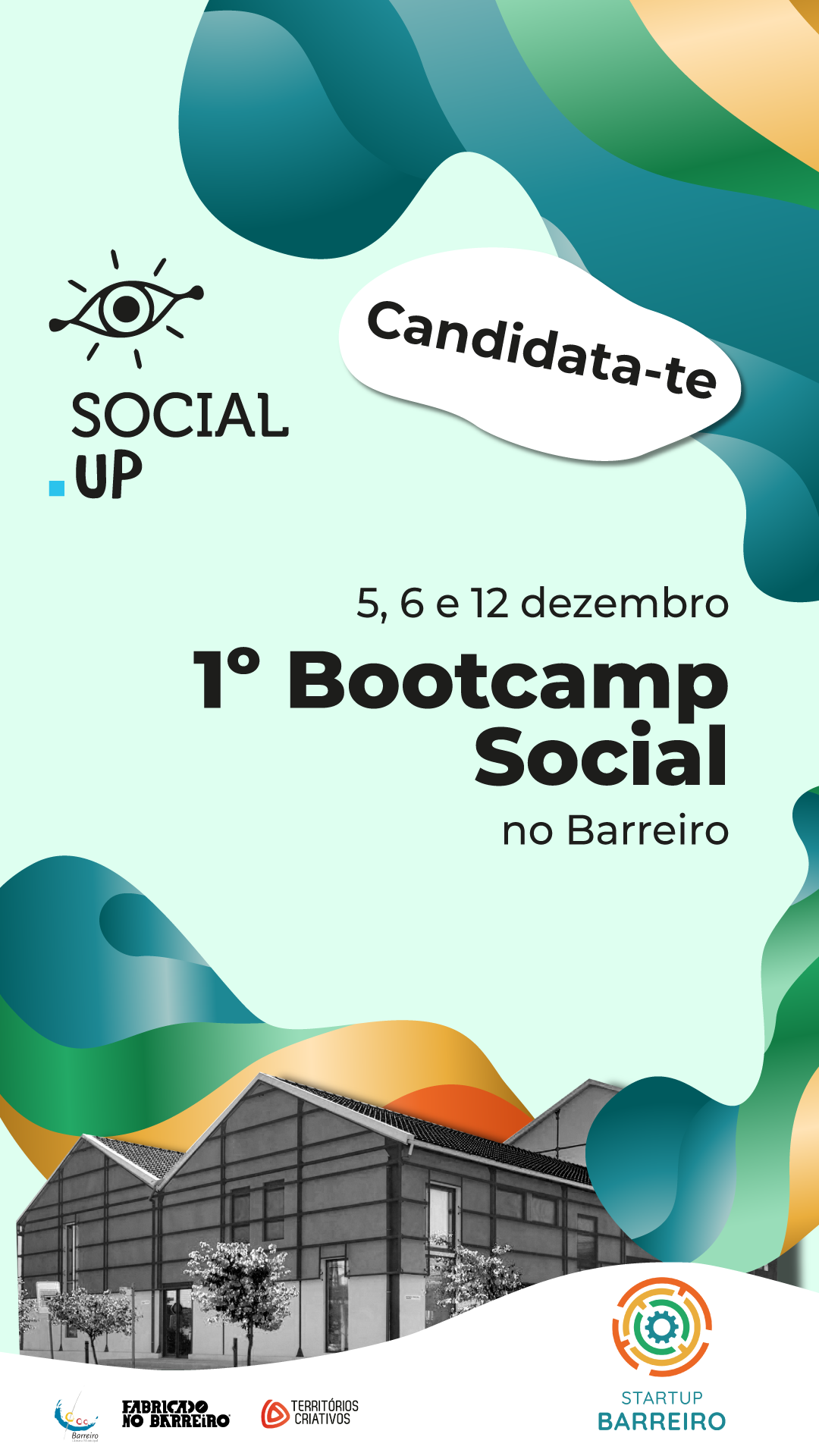 Bootcamp Social Up de dezembro de 2023 na StartUp Barreiro
