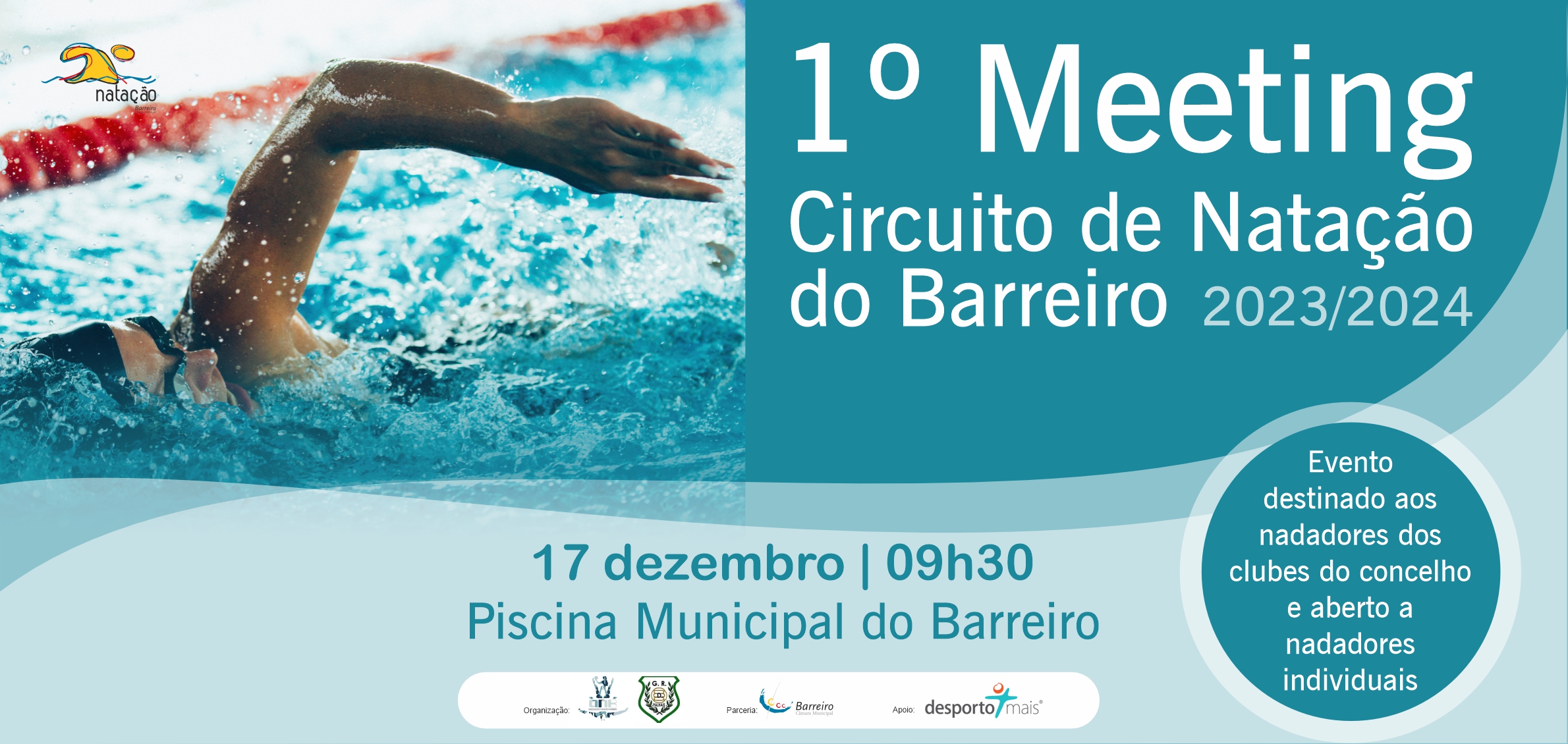 Circuito de Natação do Barreiro | 1º Meeting 2023/2024