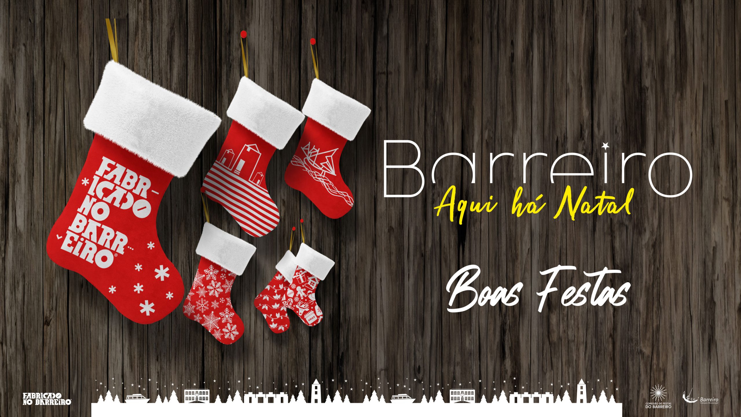 Imagem de Natal e Boas Festas do Município do Barreiro de 2023