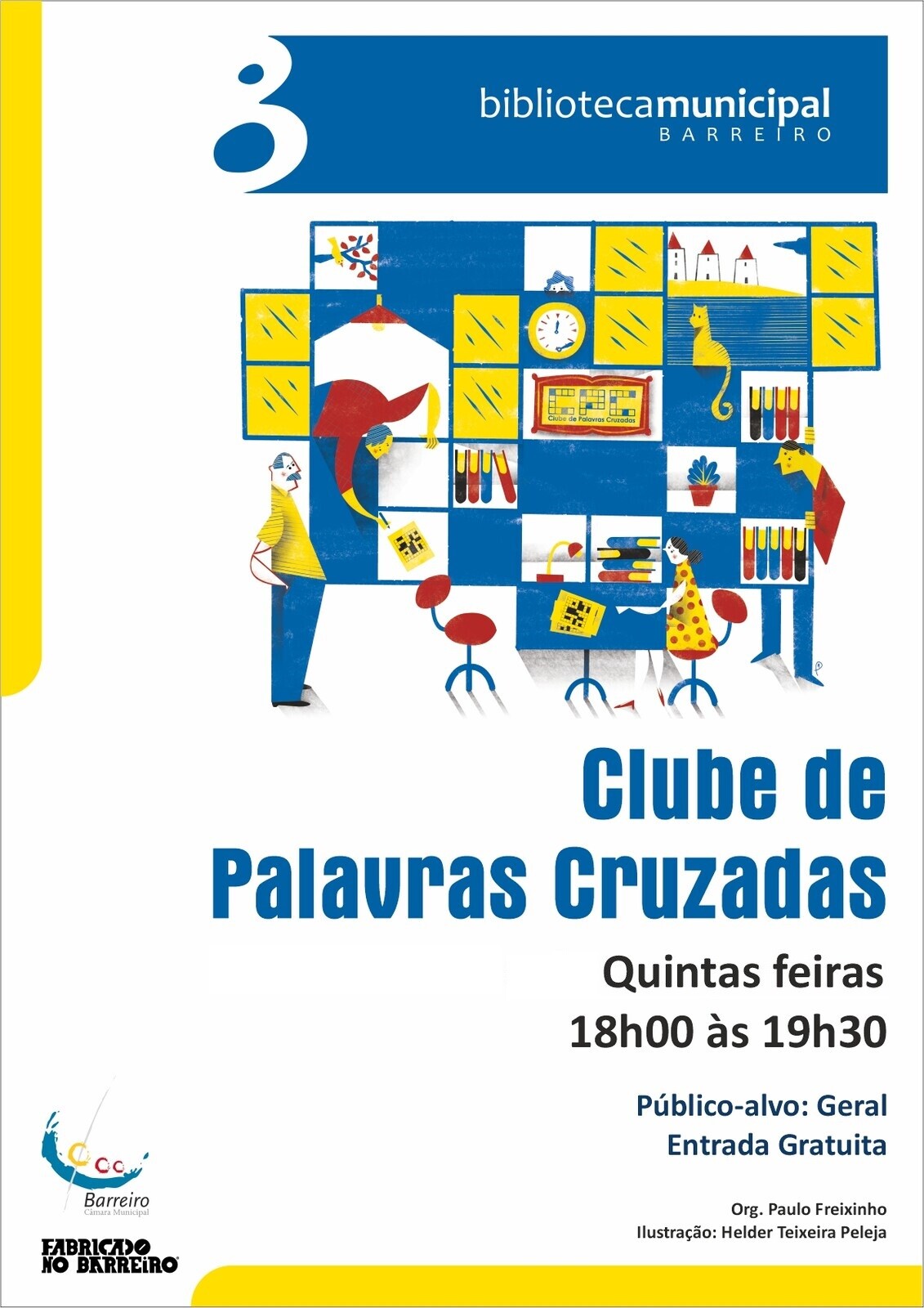 Clube de Palavras Cruzadas com Paulo Freixinho