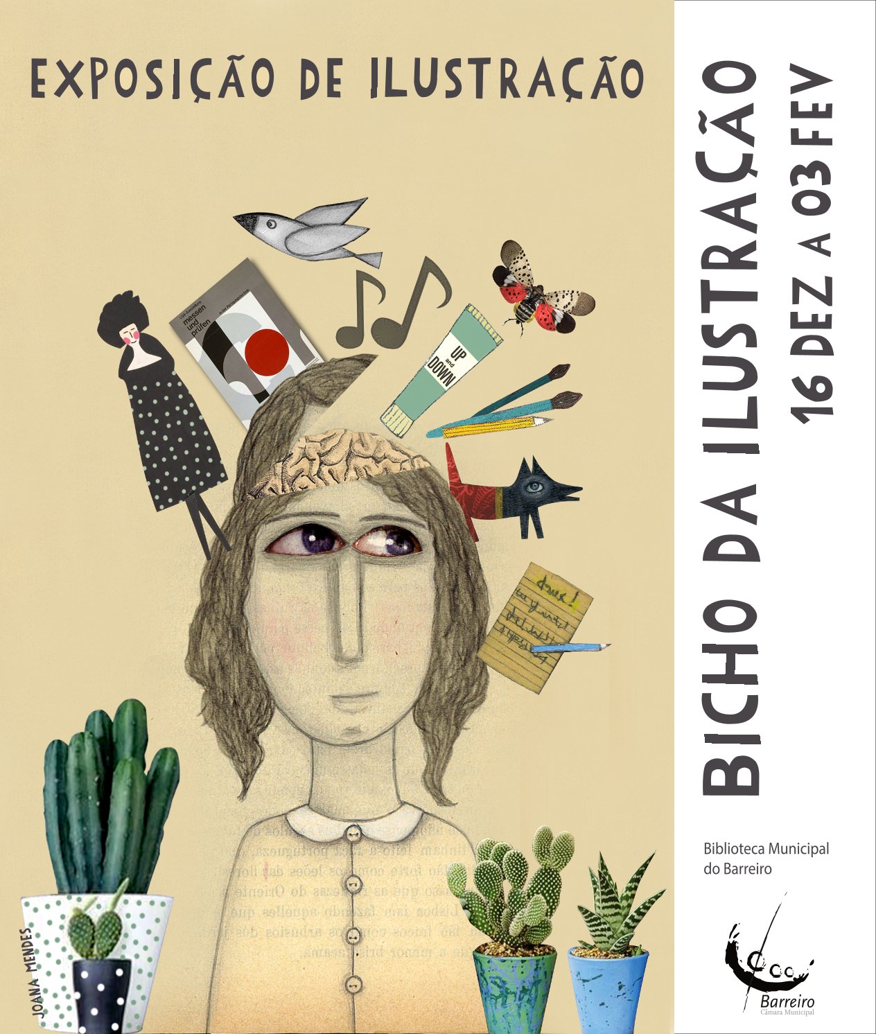 Exposição de Joana Mendes | “Bicho da Ilustração”