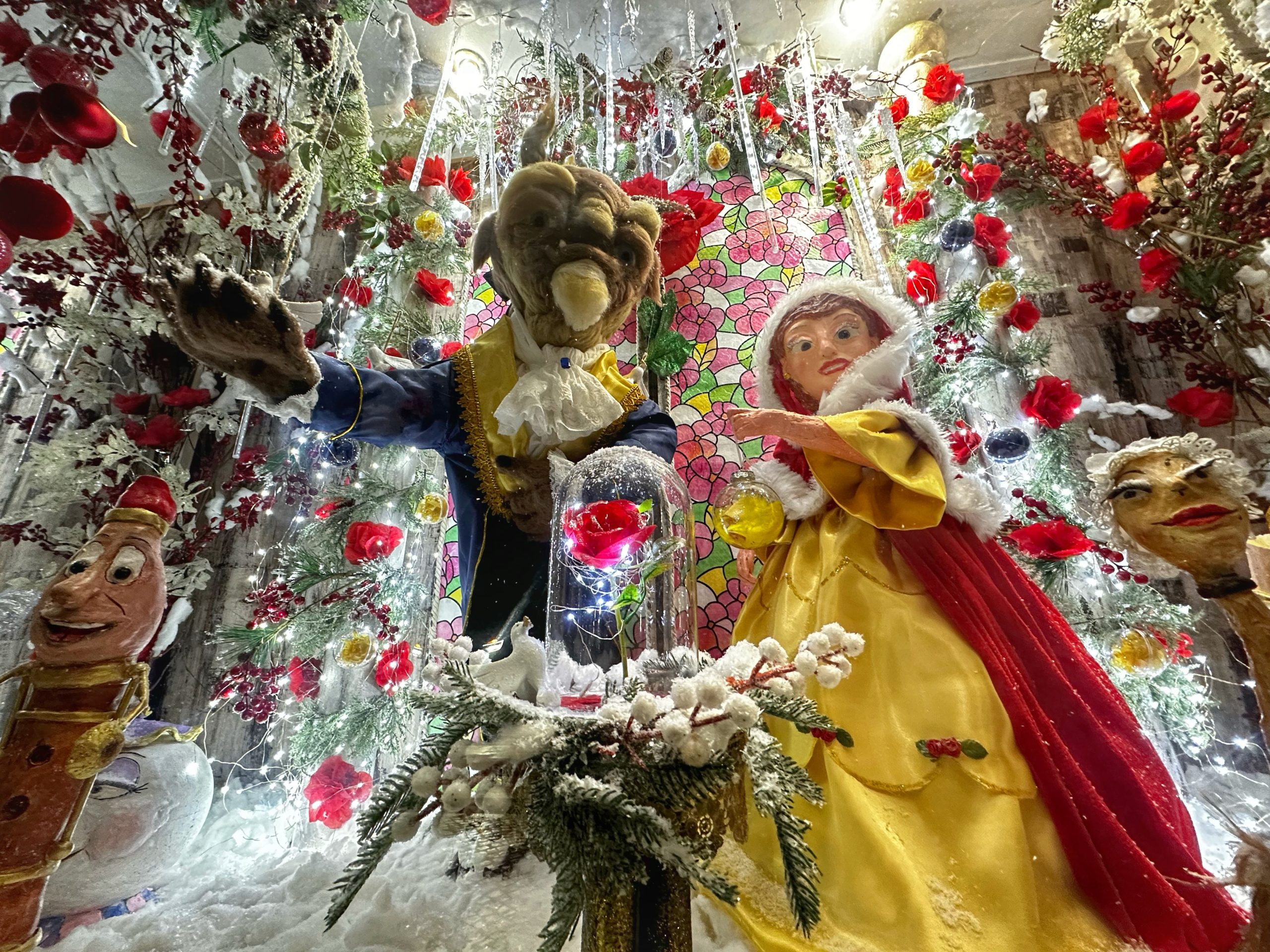 Montra da 22ª edição do XXII Concurso Montras de Natal - Belinhas Cabeleireiros