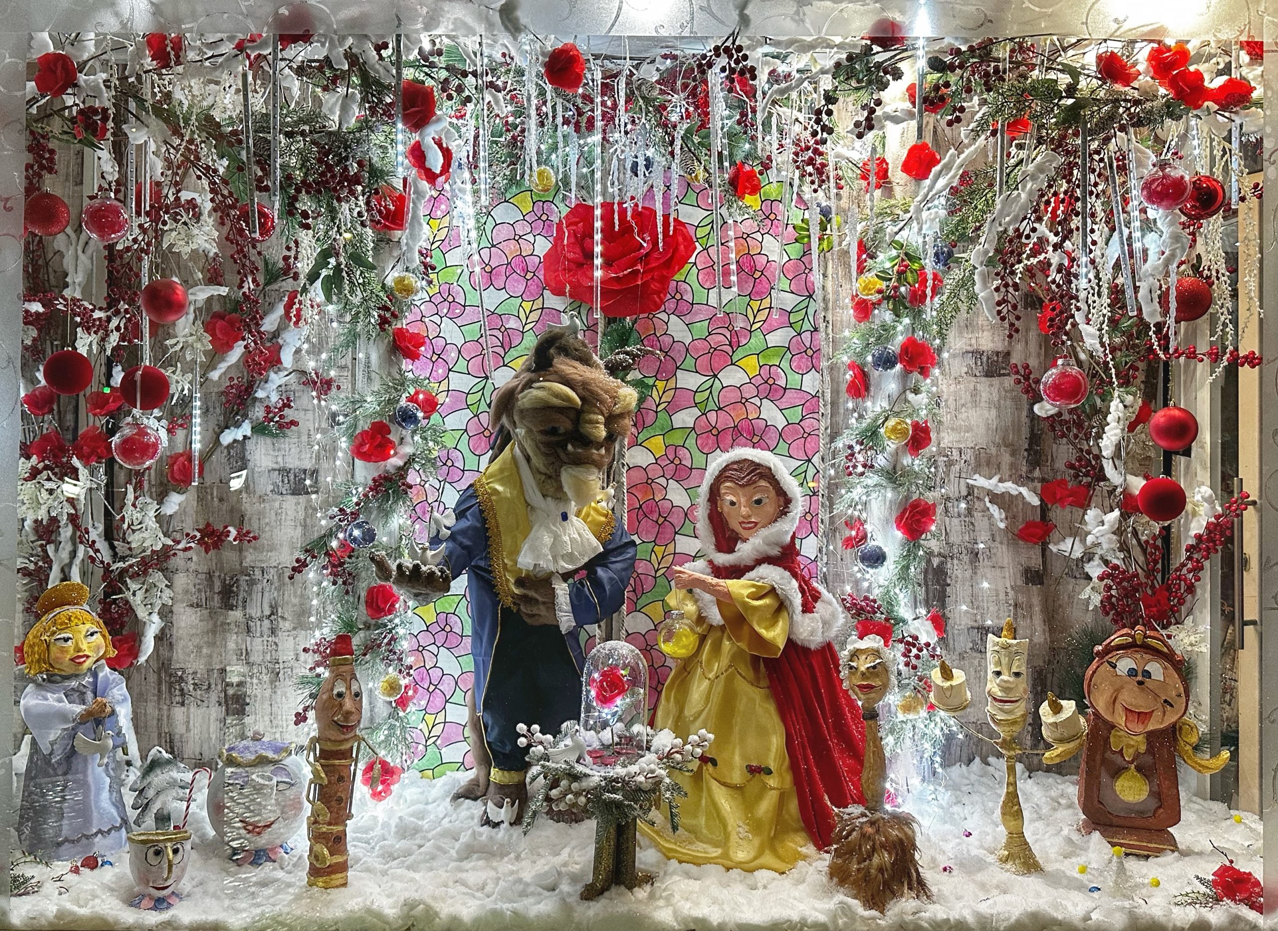 Montra da 22ª edição do XXII Concurso Montras de Natal - Belinha Cabeleireiros