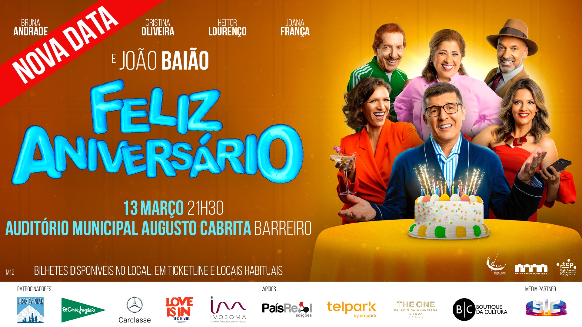 “Feliz Aniversário” | Comédia com João Baião
