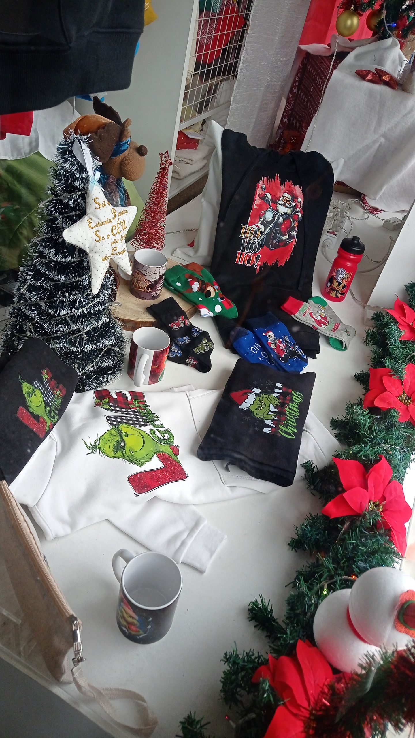 Montra da 22ª edição do XXII Concurso Montras de Natal - Loja Paulartes