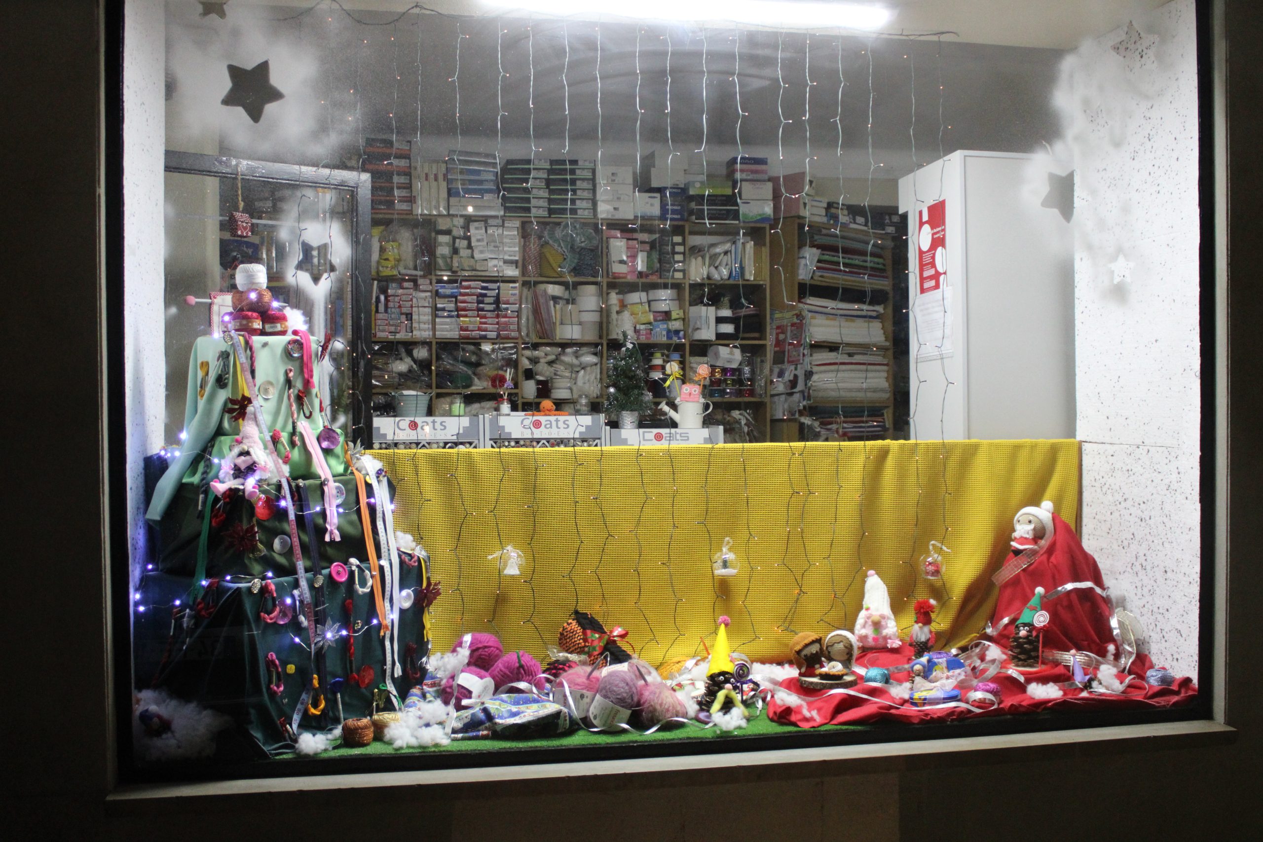 Montra da 22ª edição do XXII Concurso Montras de Natal - Retrosarialenita