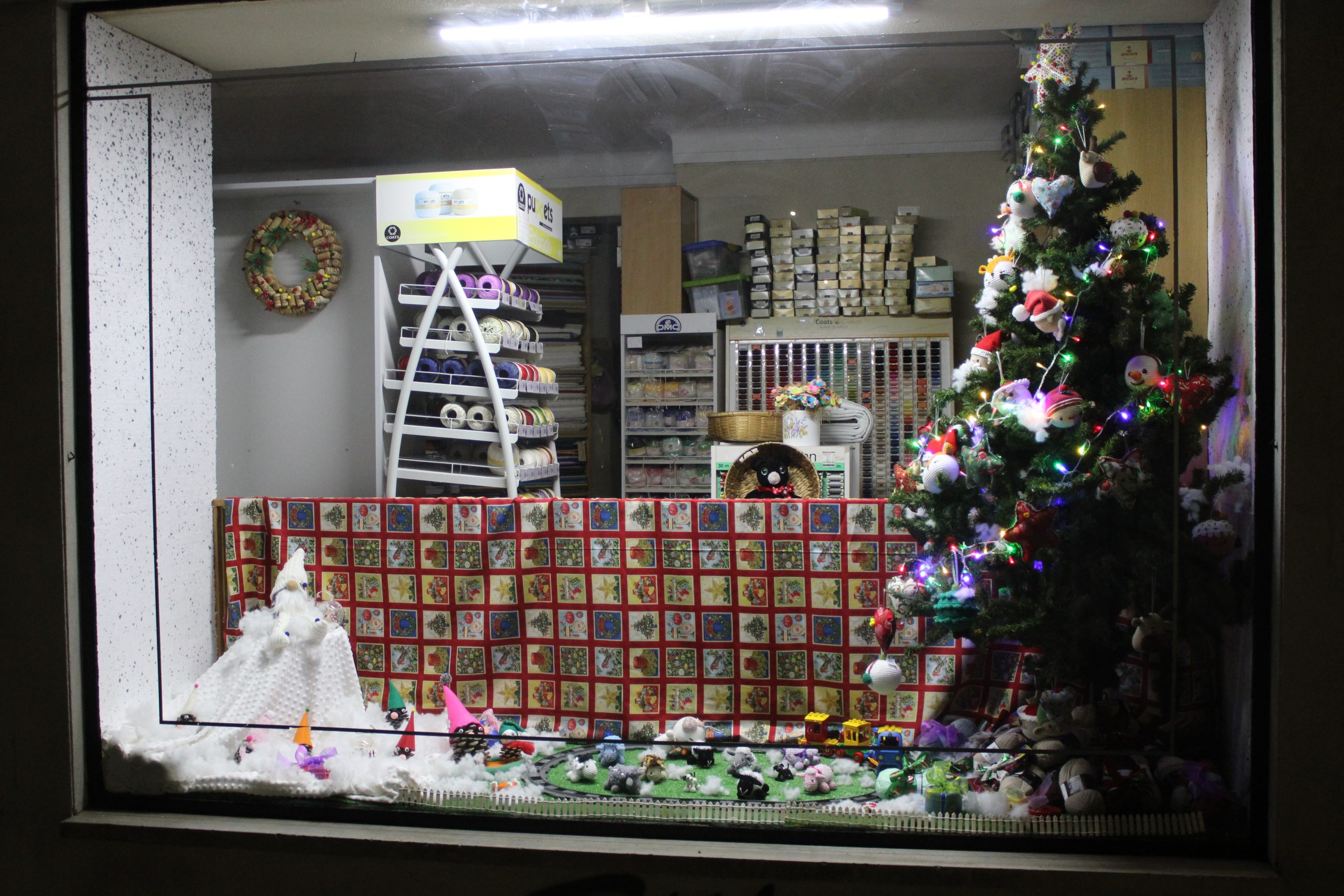 Montra da 22ª edição do XXII Concurso Montras de Natal - Retrosarialenita