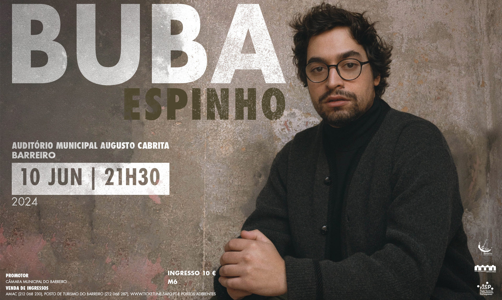 Buba Espinho | Concerto