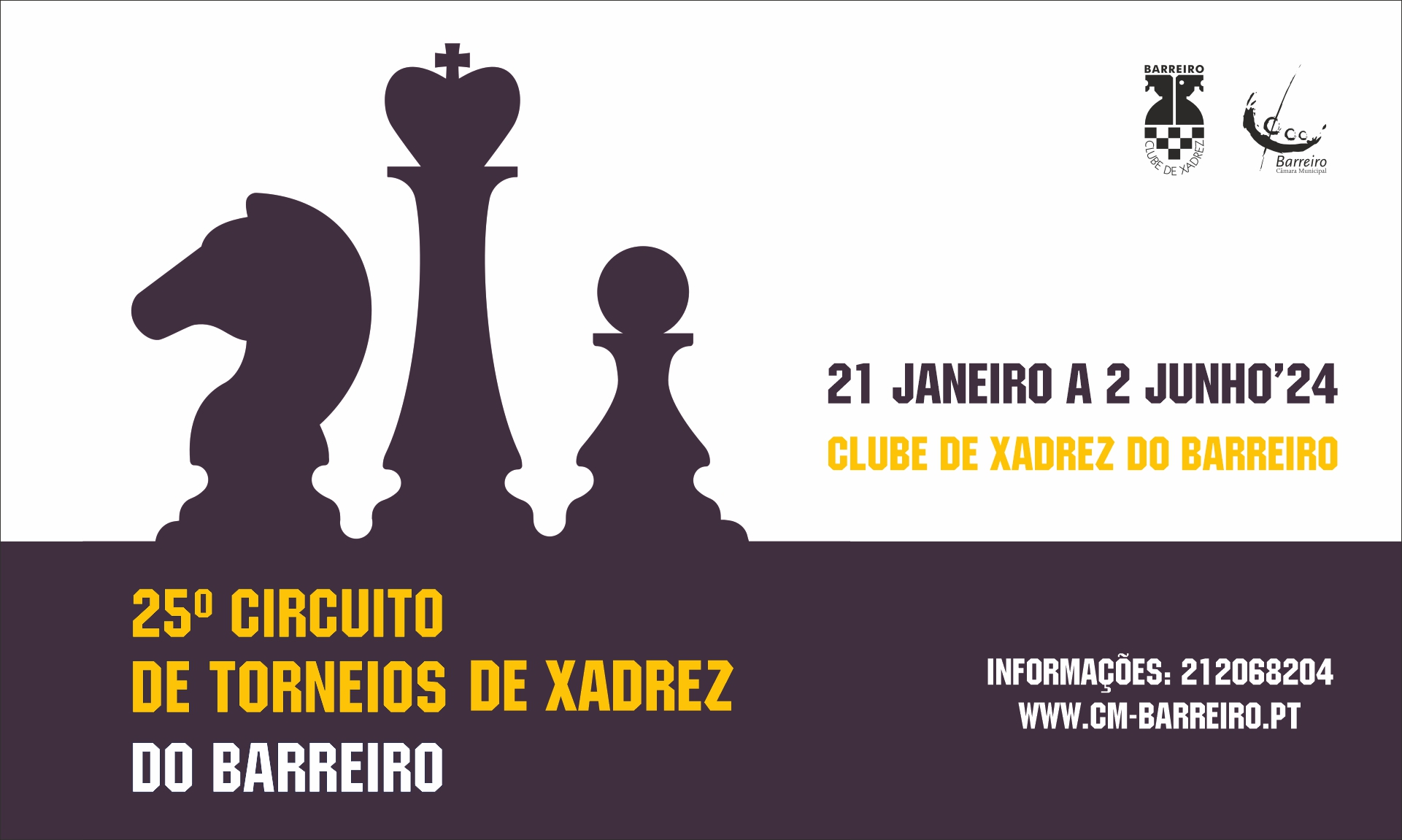 Circuito de Torneios de Xadrez do Barreiro 2024