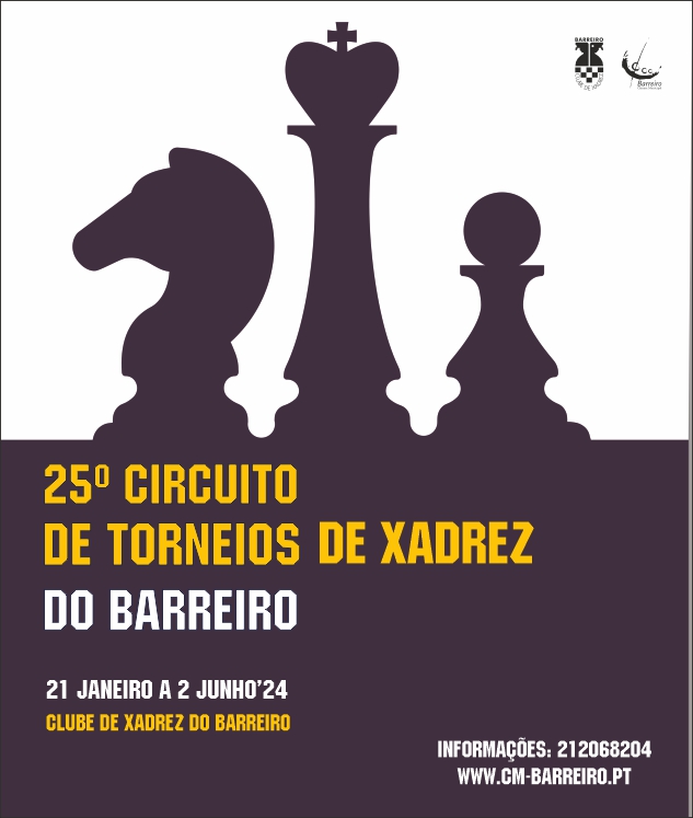 Circuito de Torneios de Xadrez do Barreiro 2024