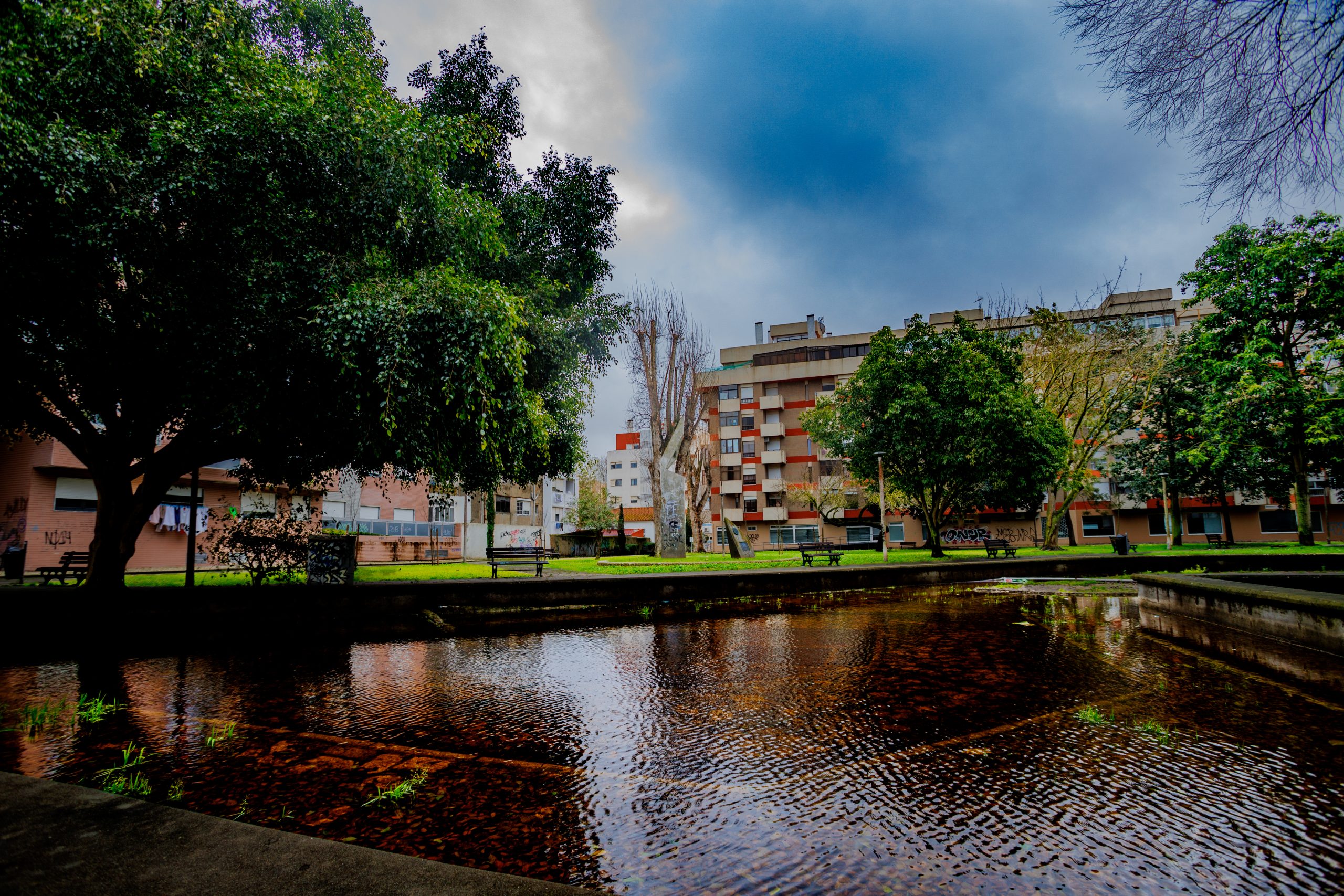 Fotografia do Jardim Zamenhof, no Barreiro