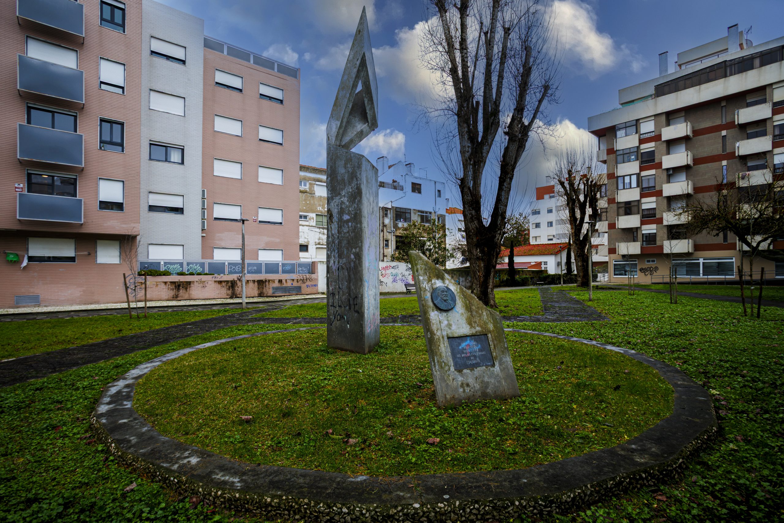 Fotografia do Jardim Zamenhof, no Barreiro