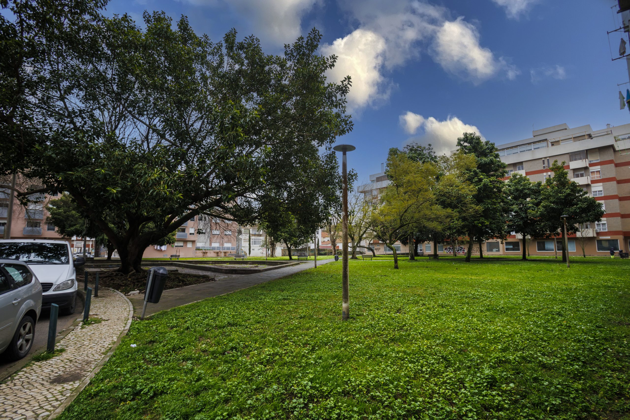 Fotografia do Jardim Zamenhof, no Barreiro