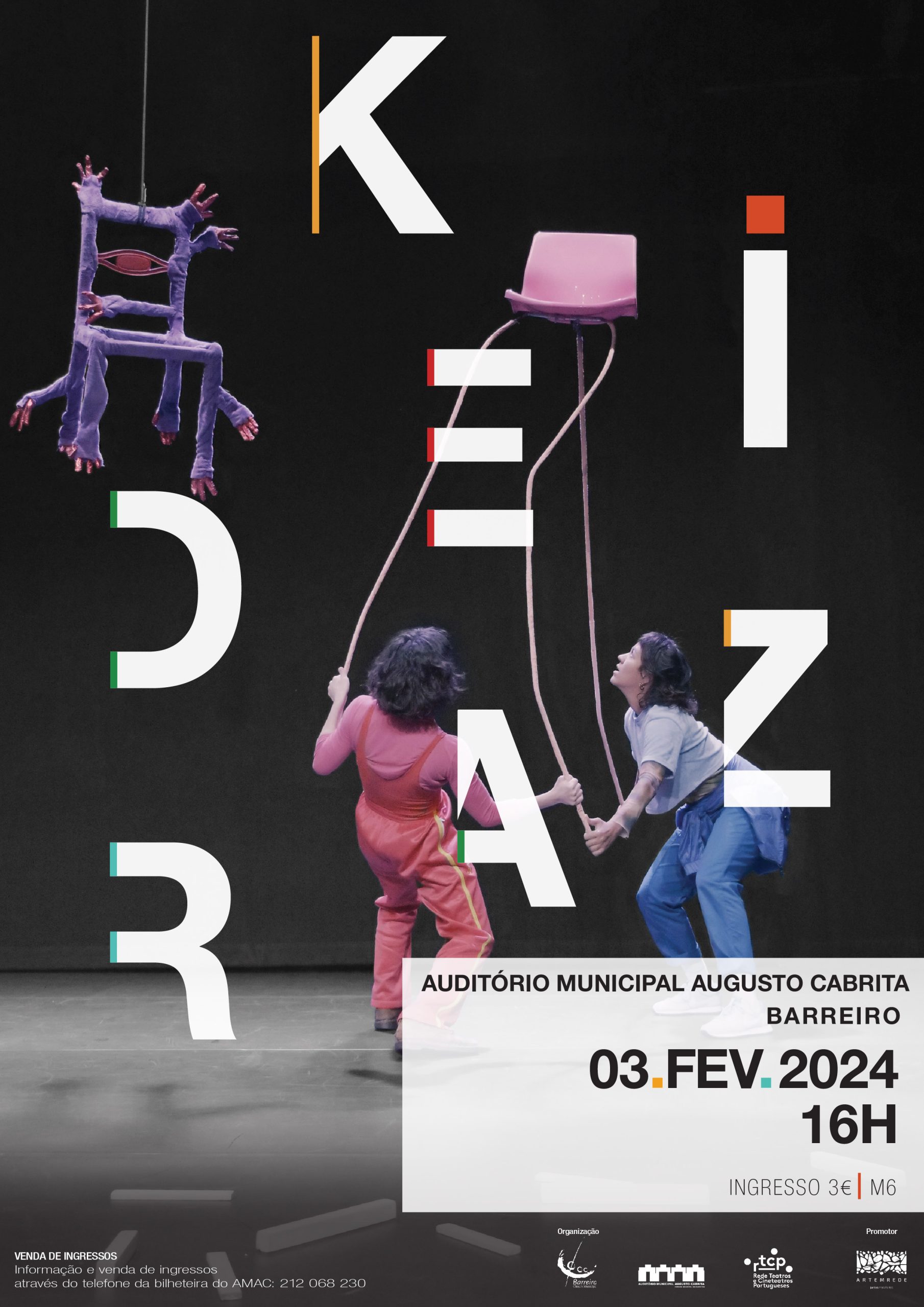 Kdeiraz espetáculo para crianças