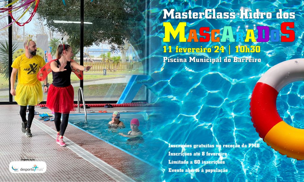 MasterClass Hidro dos Mascarados | Piscina Municipal do Barreiro