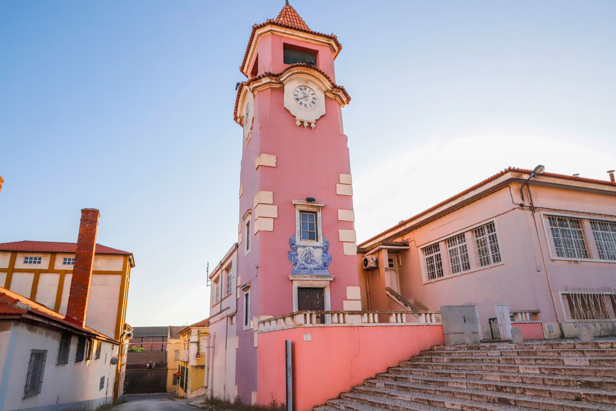 Fotografia do Bairro Operário da CUF, no Barreiro