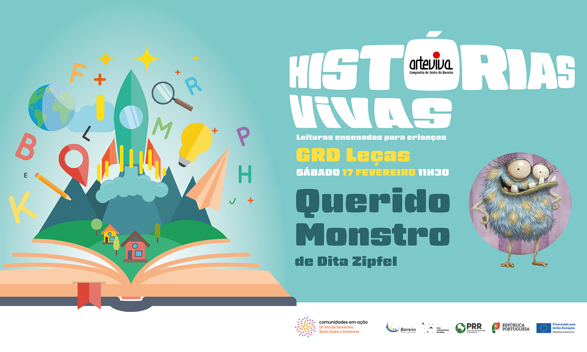 Histórias Vivas | “Querido Monstro” | GDR “Os Leças”