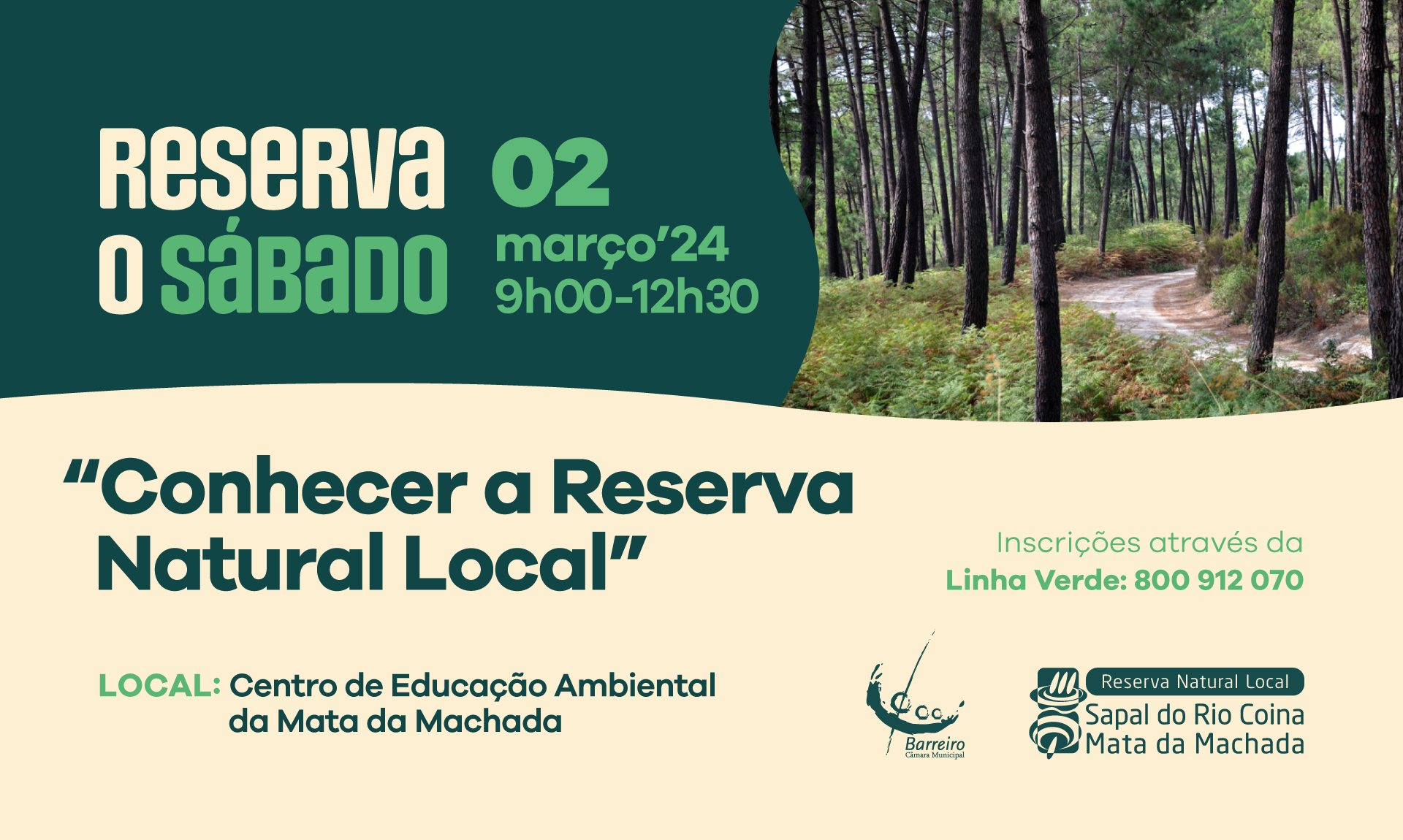 Conhecer a Reserva Natural Local | 