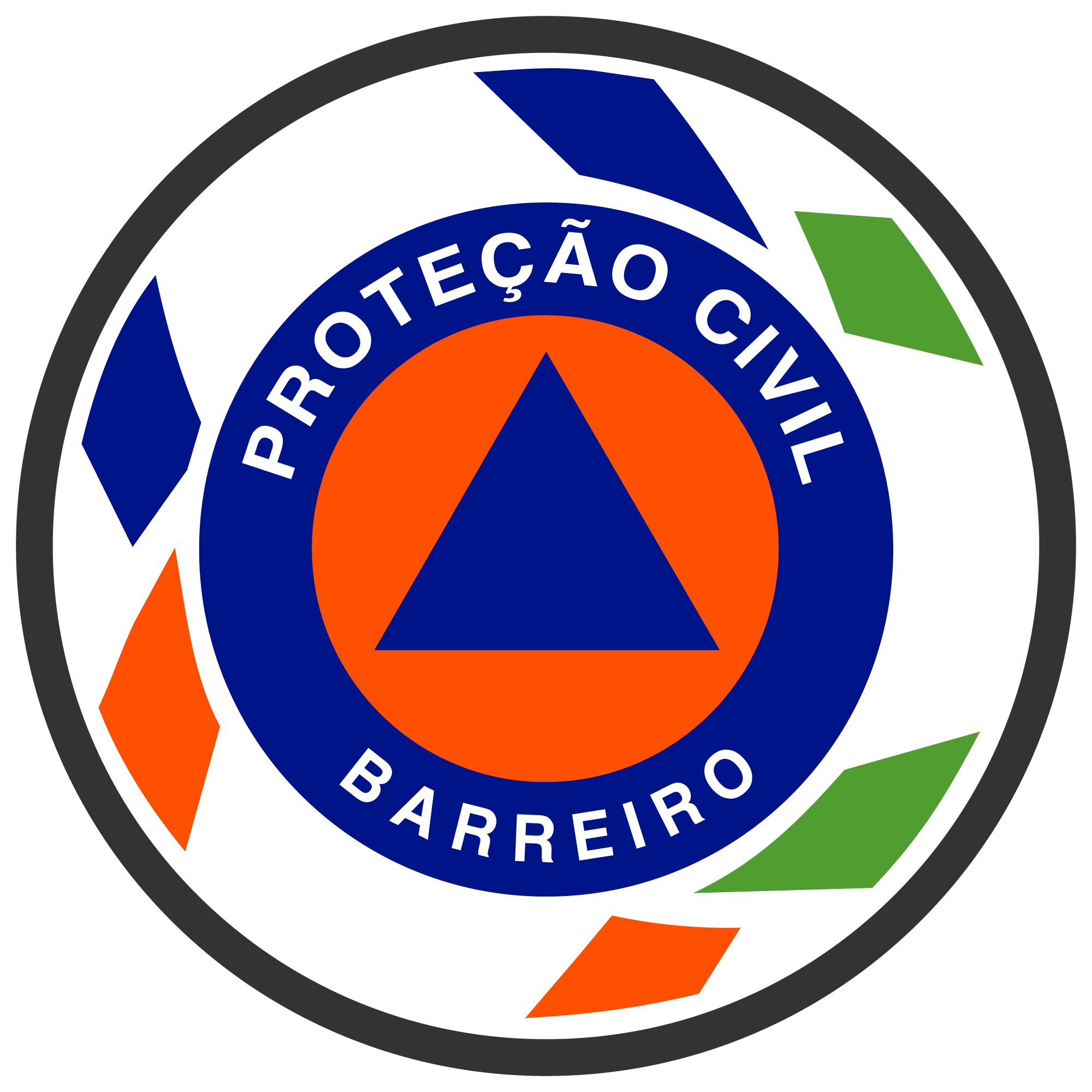Logótipo do Serviço Municipal de Proteção Civil do Barreiro