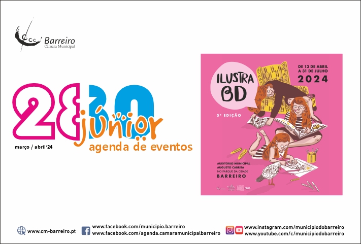 Agenda de Eventos 2830 Júnior de março/abril 2024