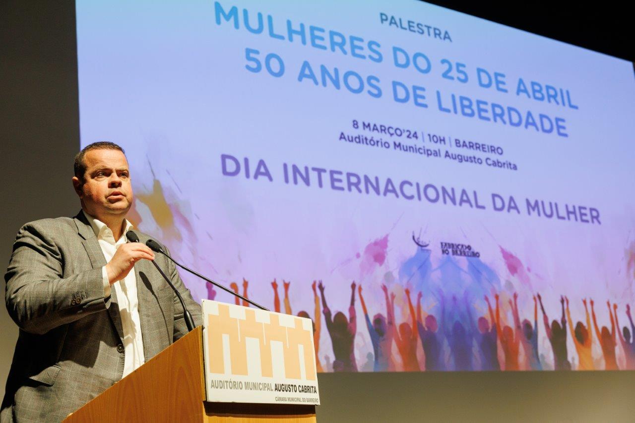 Barreiro apresentou “Mulheres do 25 de Abril: 50 anos de Liberdade” no “Dia da Mulher” | 8 março 202