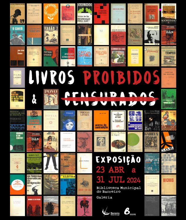 Exposição “Livros Proibidos” | Comemorações dos 50 anos do 25 de Abril