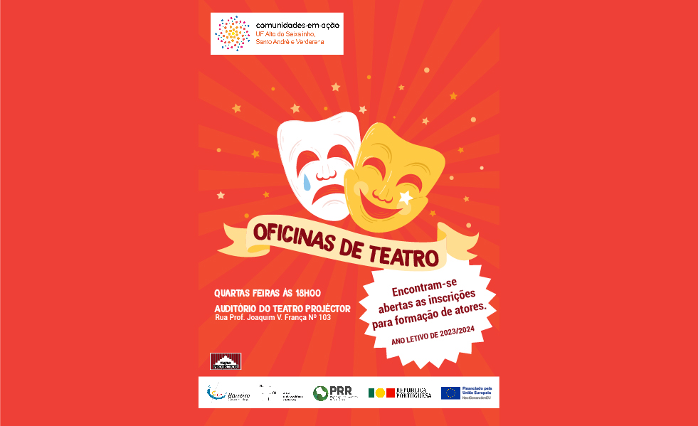 Oficinas de Teatro | Projéctor | Terças-feiras | Auditório do Teatro Projéctor