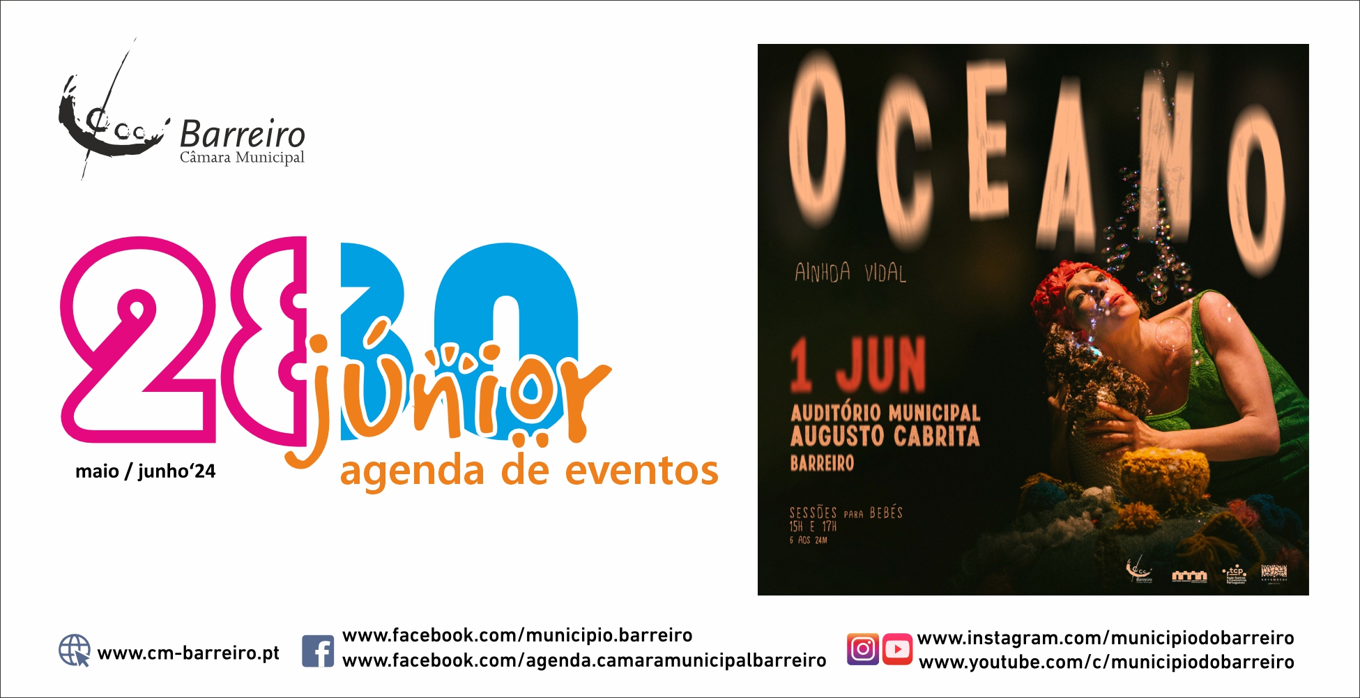 Agenda de Eventos 2830 Júnior de maio/junho já disponível