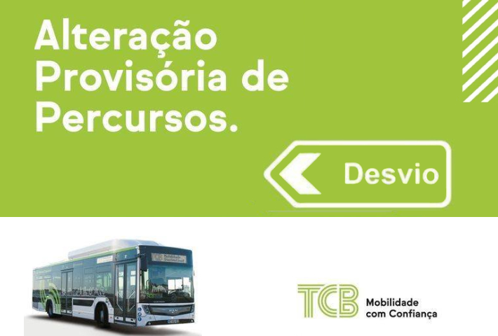 TCB | Rua Miguel Bombarda | Carreiras 3, 6, 17 e 1 | 5 abril | Alteração provisória de percursos