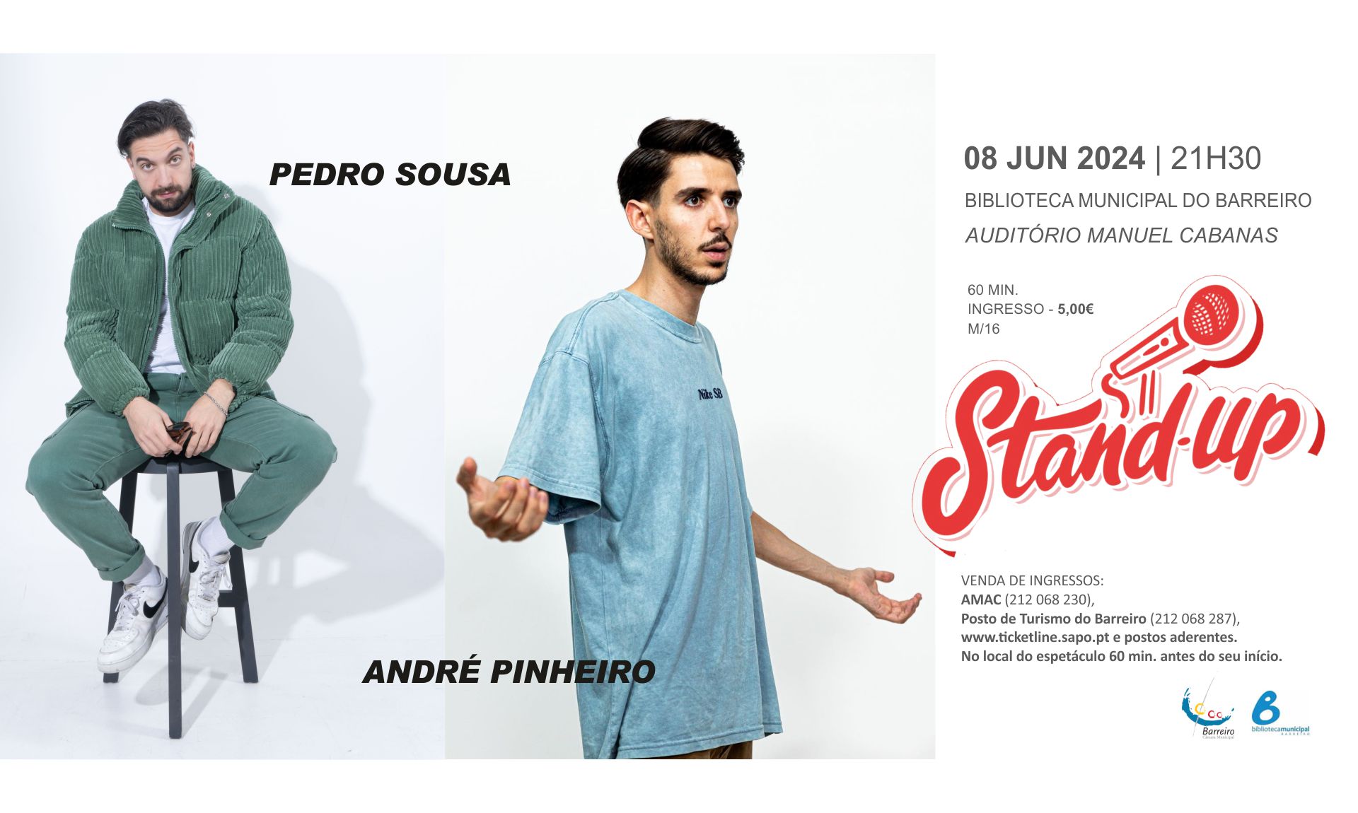 Pedro Sousa e André Pinheiro – Stand-Up