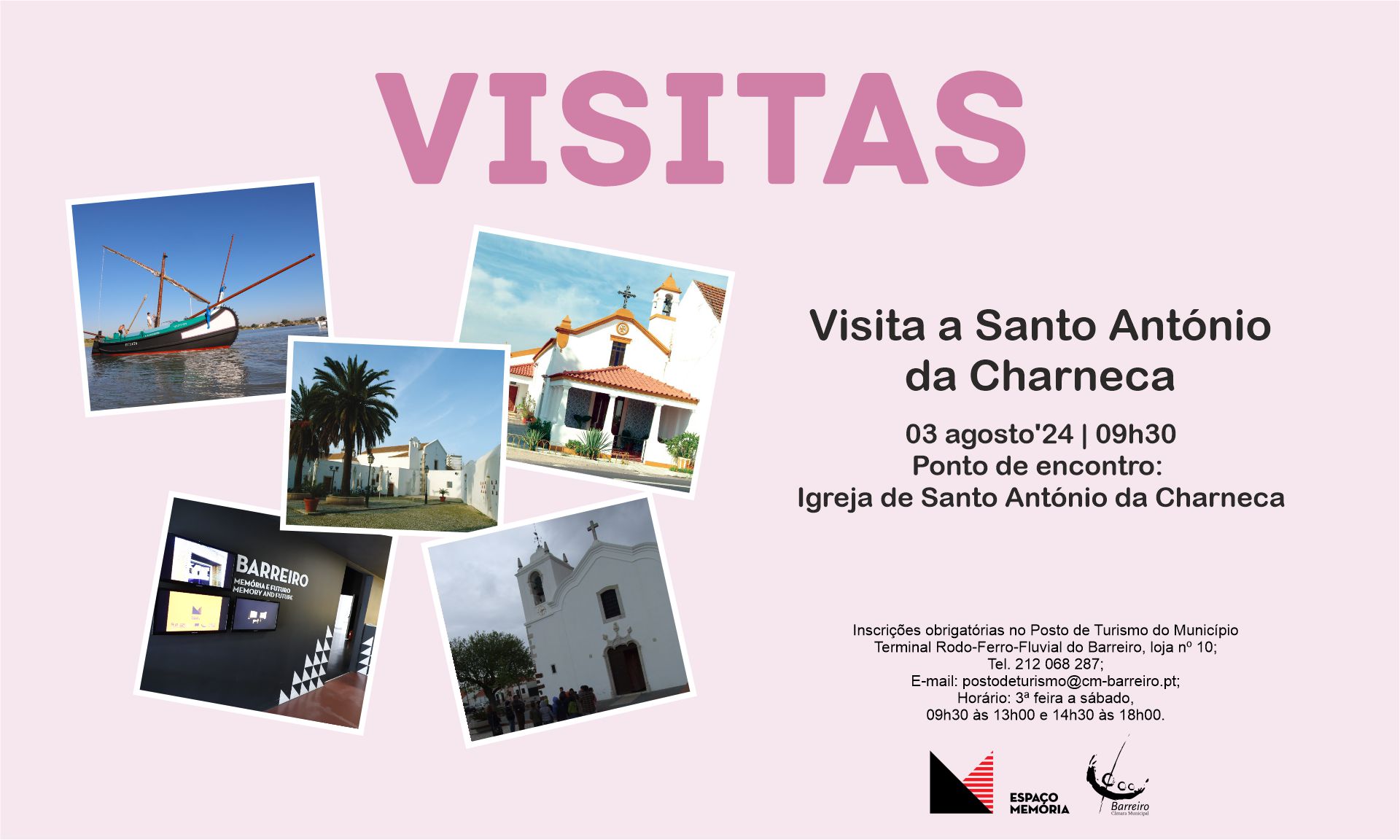 visita a Santo António da Charneca