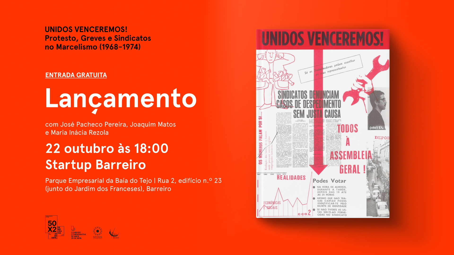 Catálogo «Unidos Venceremos! Protesto, Greves e Sindicatos no Marcelismo (1968-1974)» | Aprese...