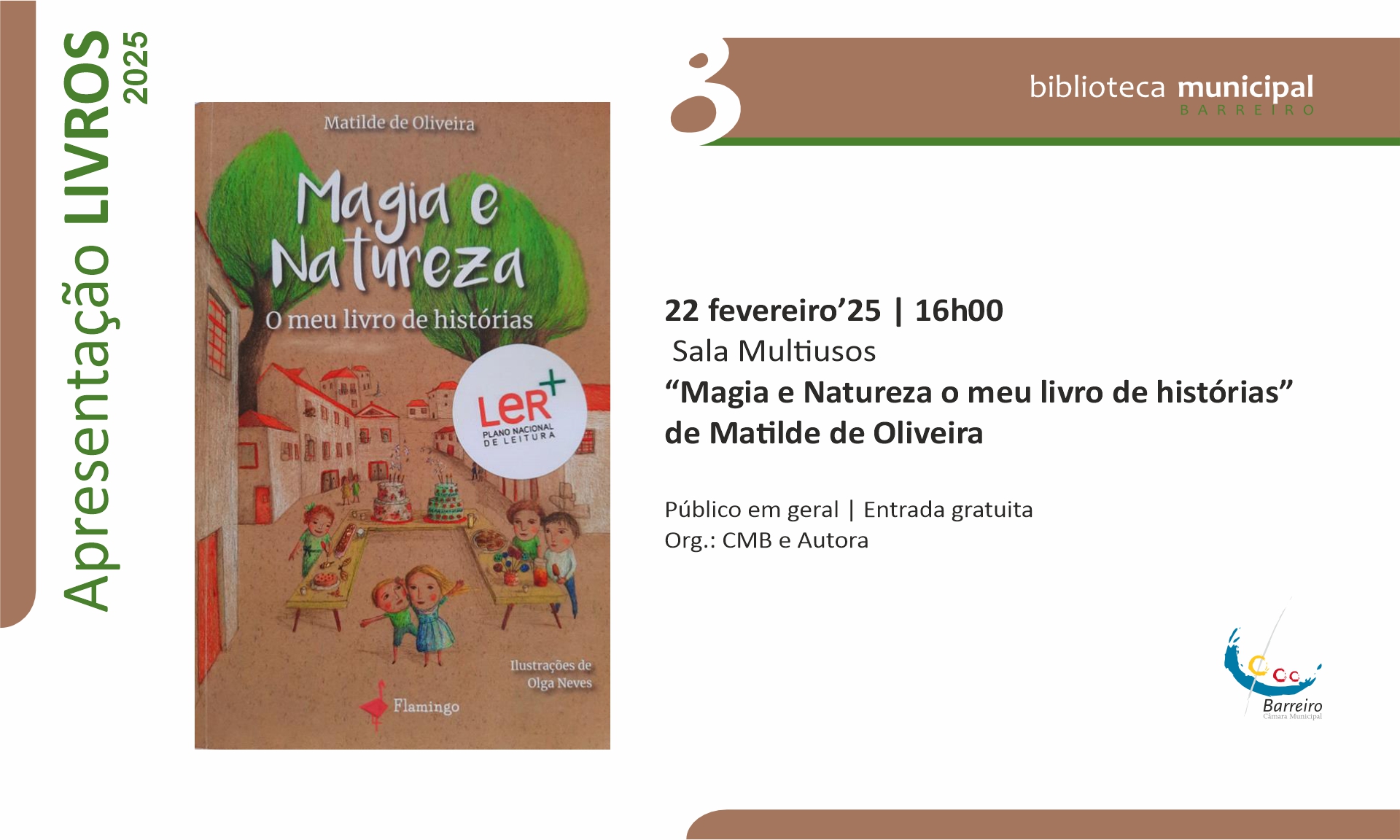 apresentação de livro