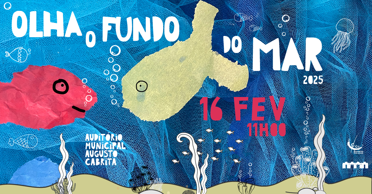 Olha o fundo do mar | oficina de movimento e exploração para bebés