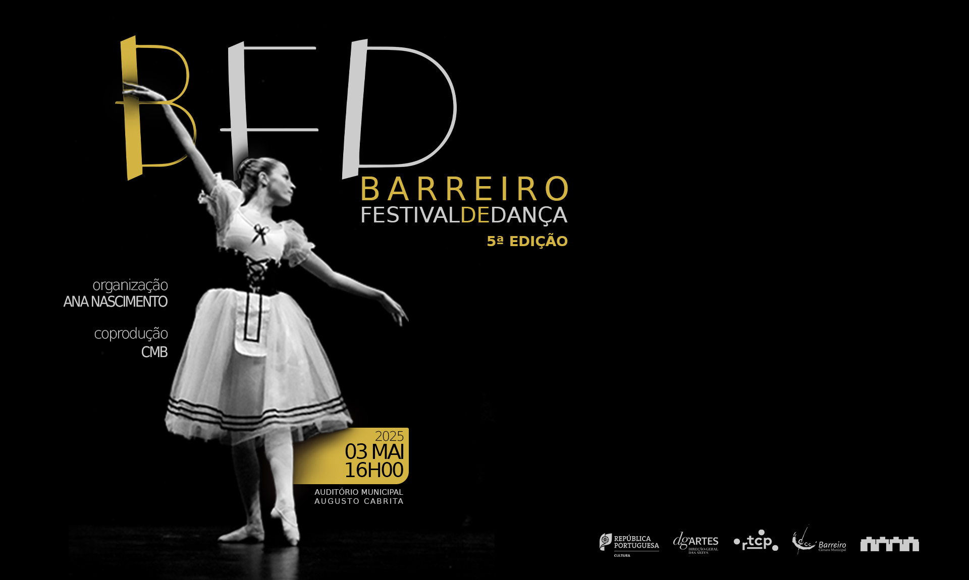 Imagem do Barreiro Festival de Dança | 5ª Edição | 3MAI, 16h | Auditório Municipal Augusto C...