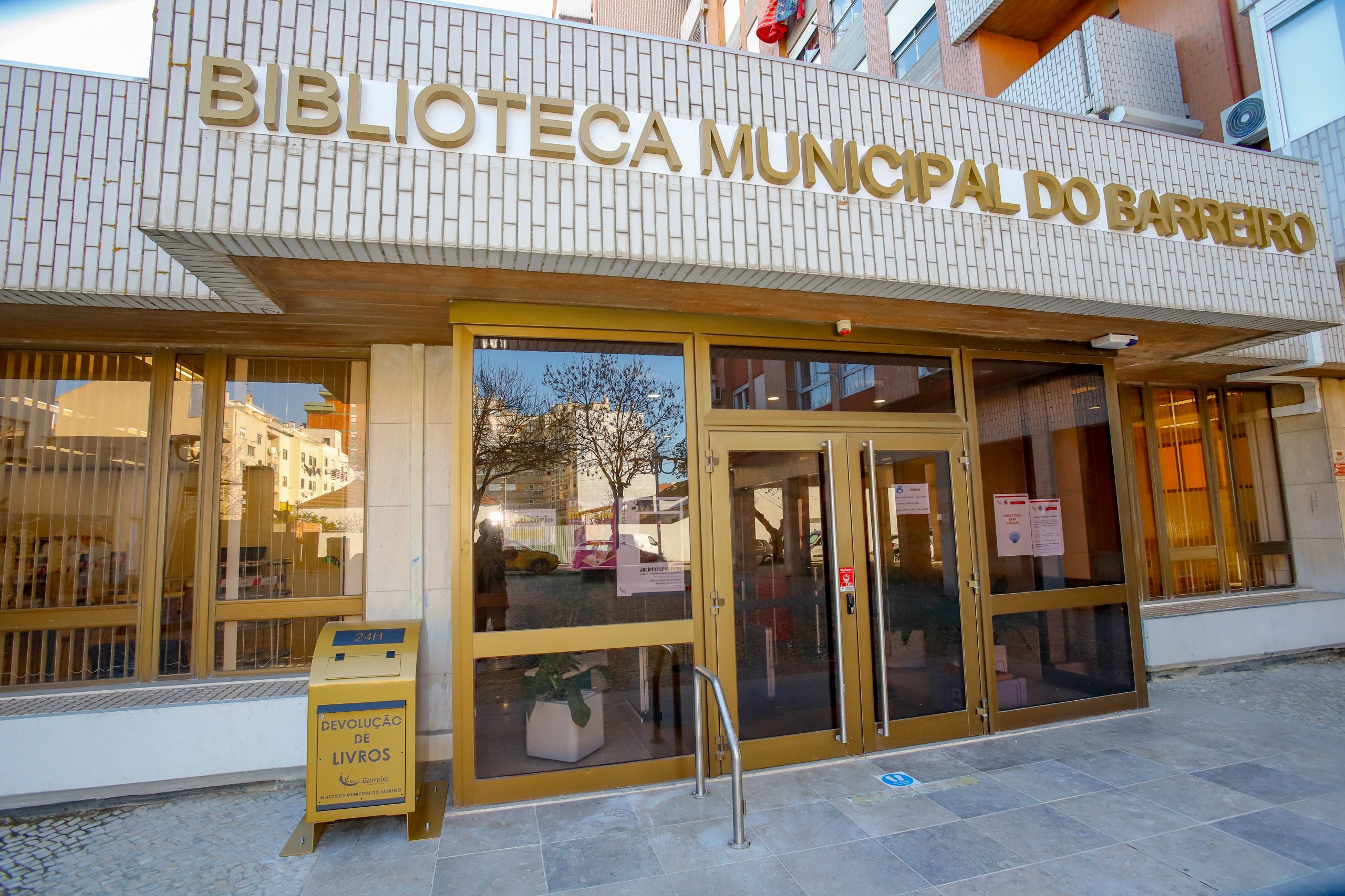 Fotografia da Biblioteca Municipal do Barreiro