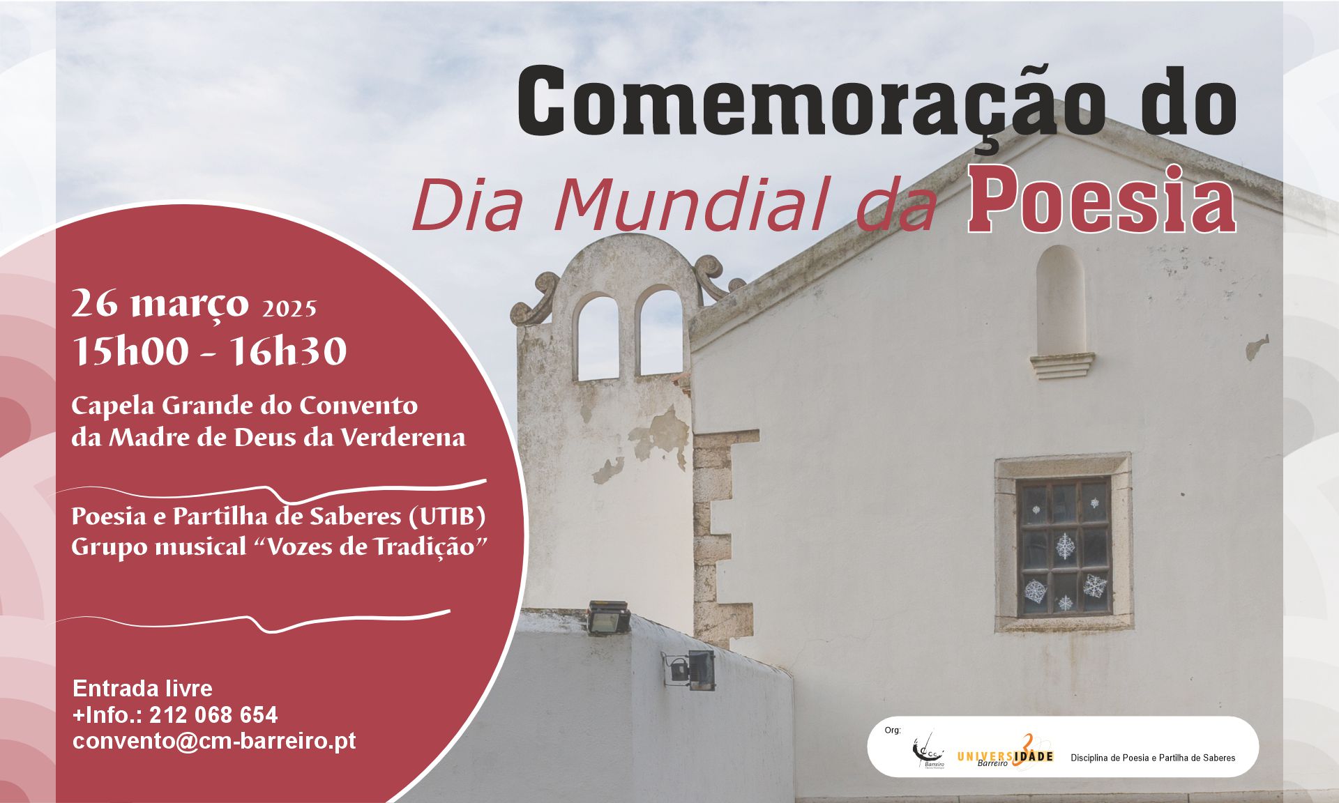 Cartaz do Dia Mundial da Poesia 2025