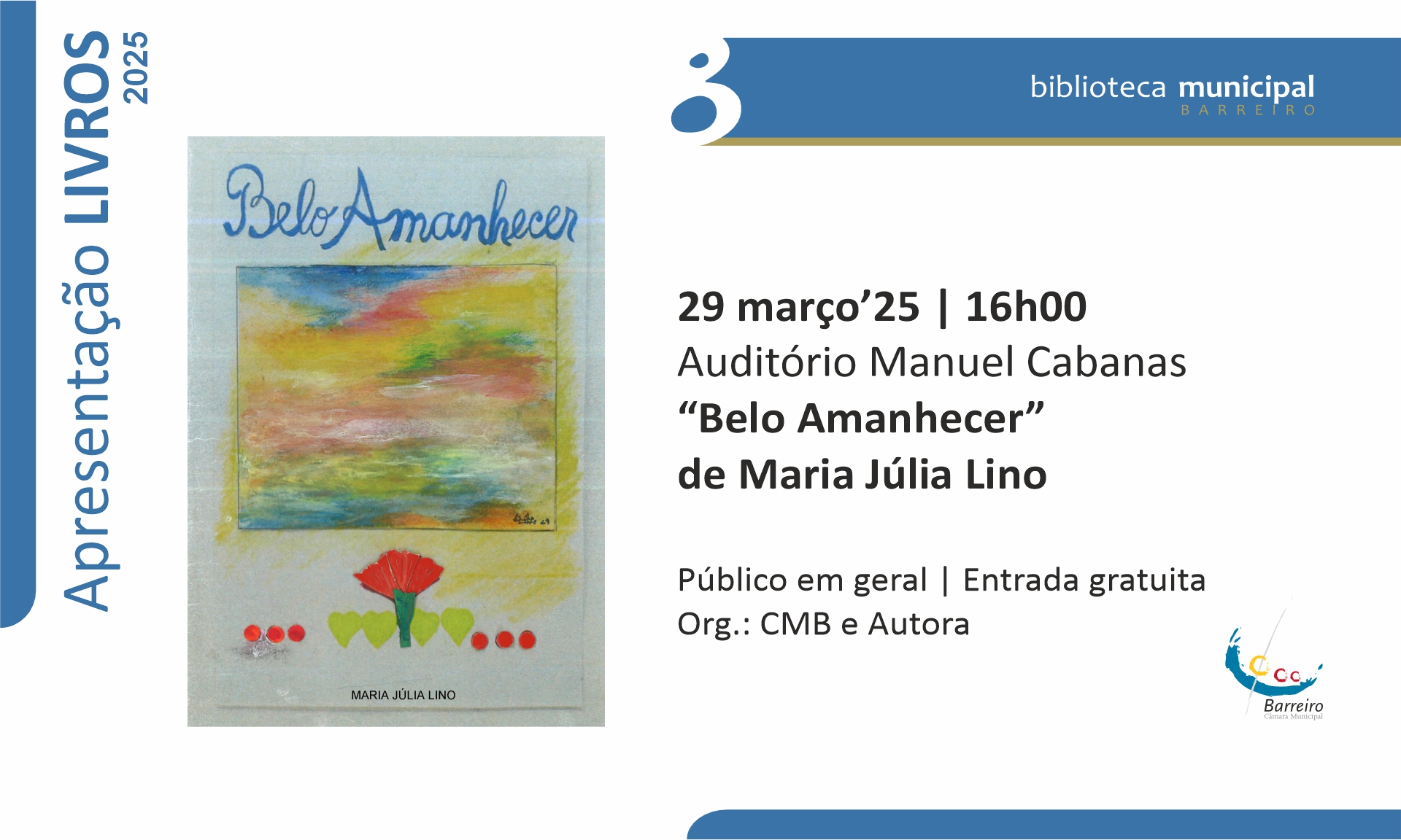 Apresentação do livro Belo Amanhecer