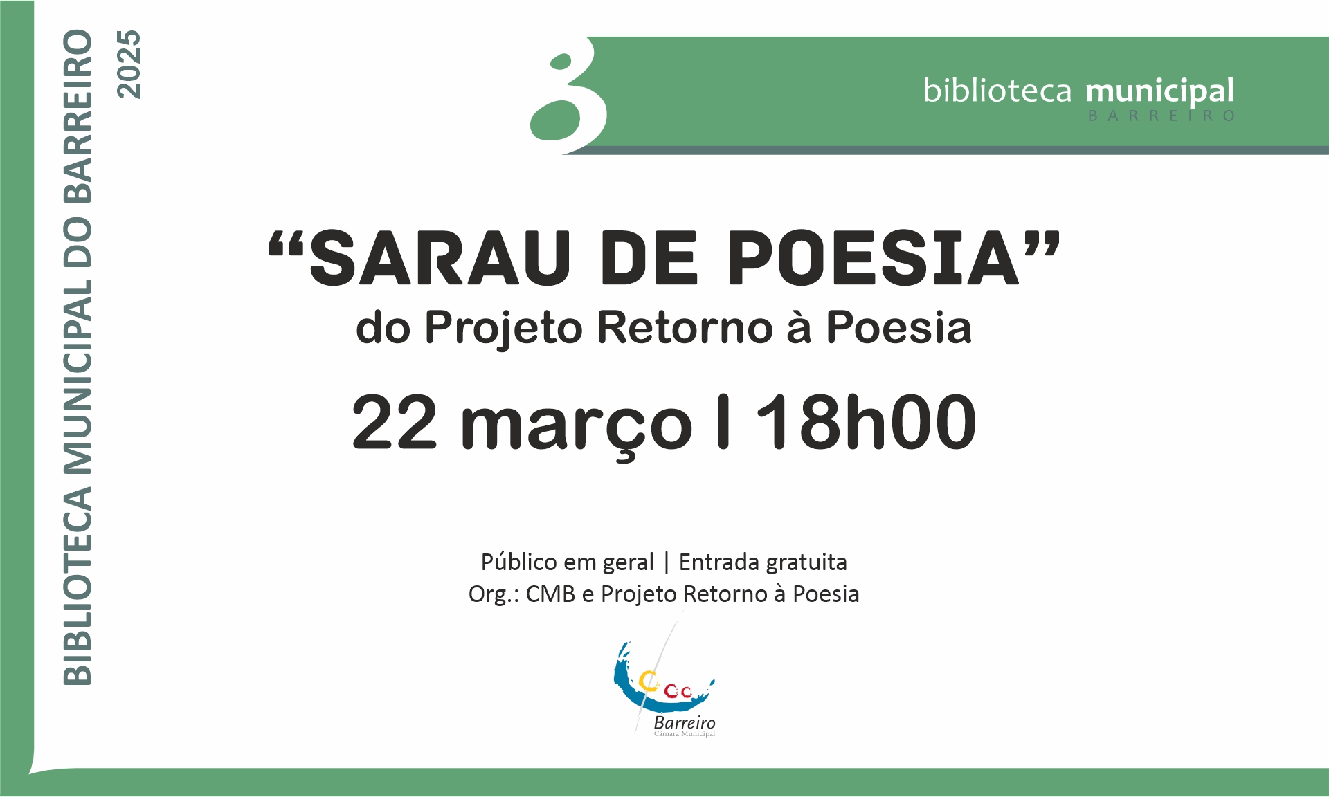 sarau de poesia