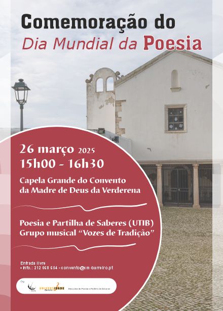 Cartaz do Dia Mundial da Poesia 2025