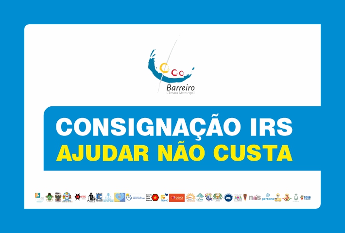 Consignação IRS 2024 | Entidades que desenvolvem atividade no Barreiro e podem beneficiar