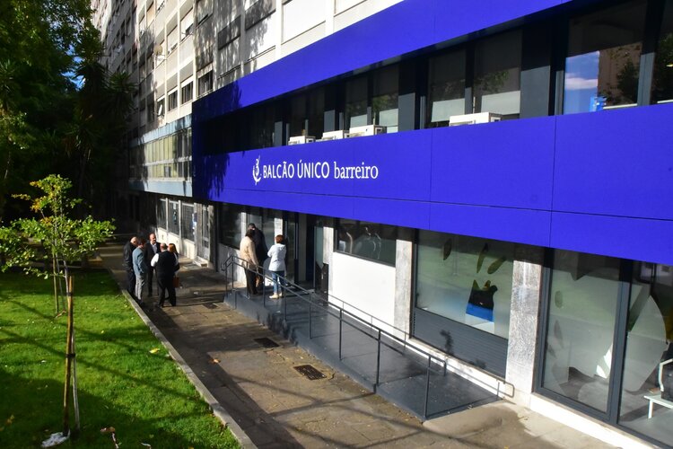 Foto do Balcão Único na Avenida do Bocage, Barreiro