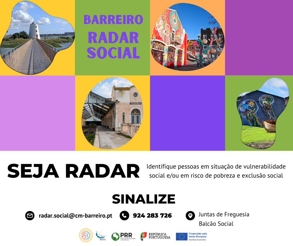 Cartaz do Programa “Radar Social”