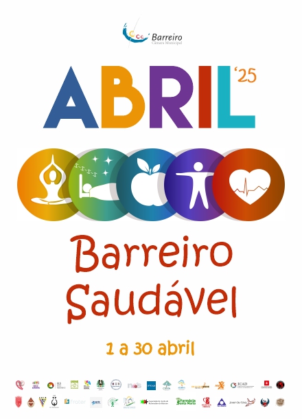 Imagem de Abril, Barreiro Saudável 2025 | Estímulo à prática de hábitos de vida saudáveis